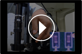 ステージを使用したフォーカス調整　動画