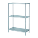 ステンレスラックベタ棚3段 RB3型 SUS430 奥行588mm