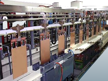 縦型連続めっき装置