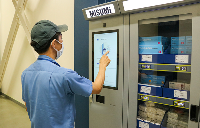 MISUMI floow使用中の写真