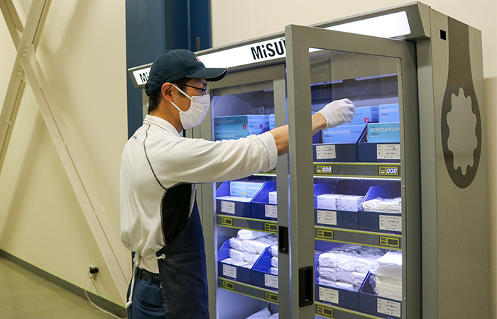 MISUMI floow使用中の写真