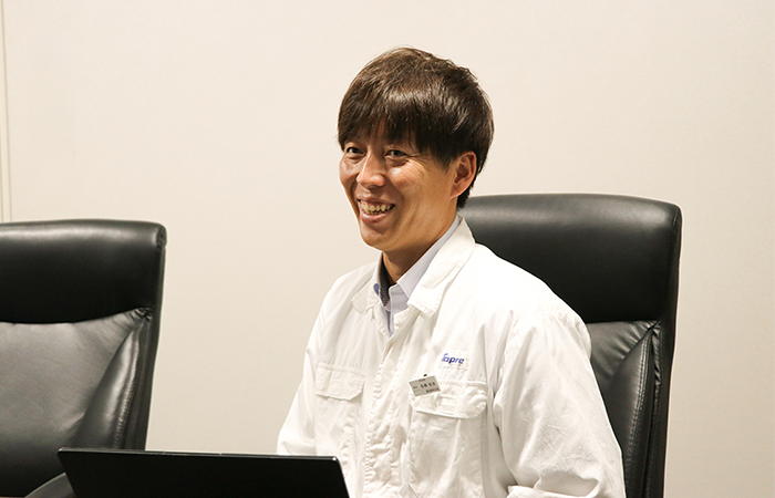 インタビュー時の写真