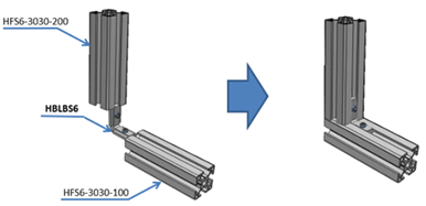 先入れブラインドブラケットを利用