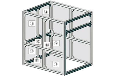 扉用パネルの追加