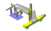 No.000250 一軸アクチュエータを使用した移載