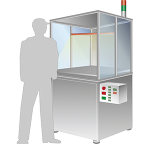 スペースに余裕のない装置内