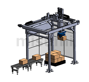 直交ロボットパレタイザー